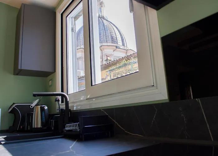 Apartamento Navona Penthouse - Attico Vista Cupola 4 Posti