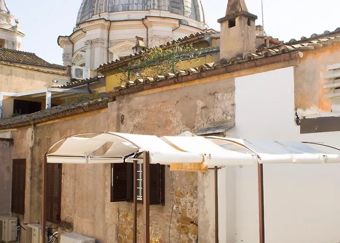Apartamento Navona Penthouse - Attico Vista Cupola 4 Posti *